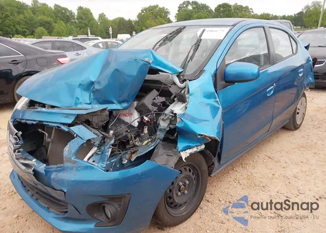 2019 Mitsubishi Mirage G4 Es from USA, damaged, VIN ML32F3FJ2KHF11406